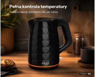 Adler Czajnik plastikowy 1,7 L - 1587337 - zdjęcie 9
